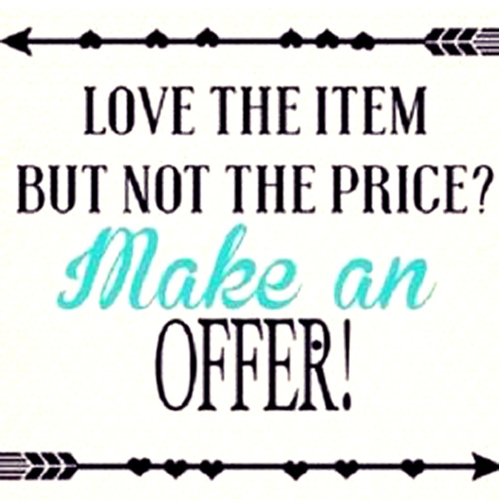 Make an offer...It will be accepted or negotiated!